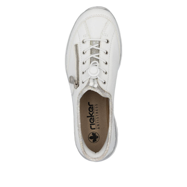 Rieker L32F1-80 (White) - Women's