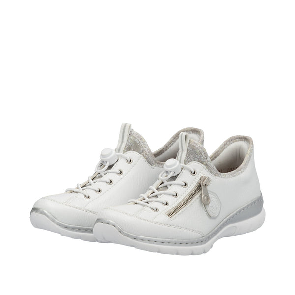 Rieker L32F1-80 (White) - Women's