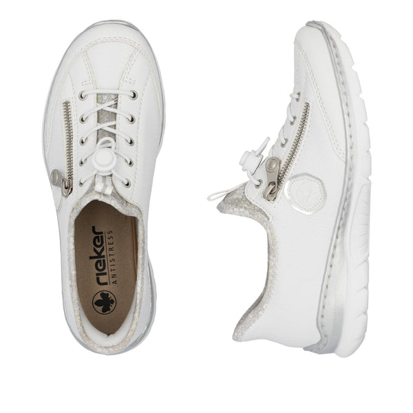 Rieker L32F1-80 (White) - Women's