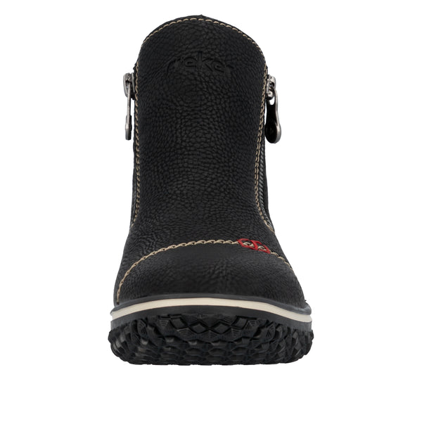 Rieker L4270-00 (Black) - Women's