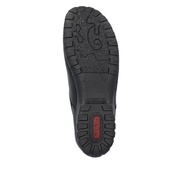 Rieker L4677-00 (Black) - Women's