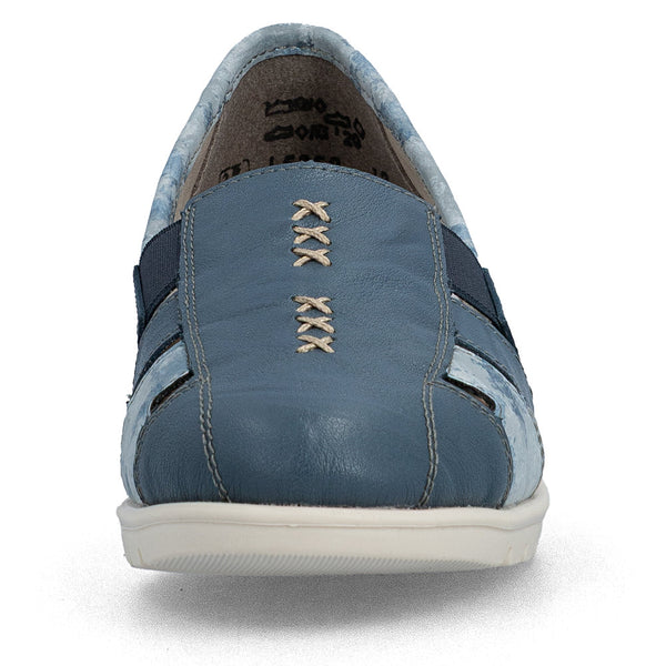 Rieker L5358-12 (Blue) - Women's