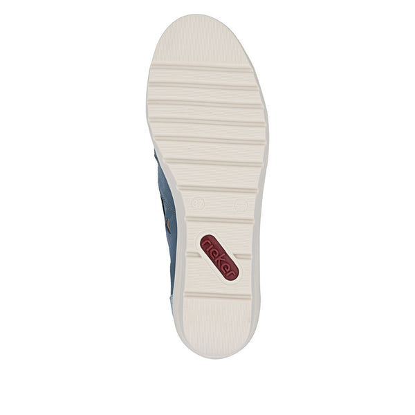 Rieker L5358-12 (Blue) - Women's