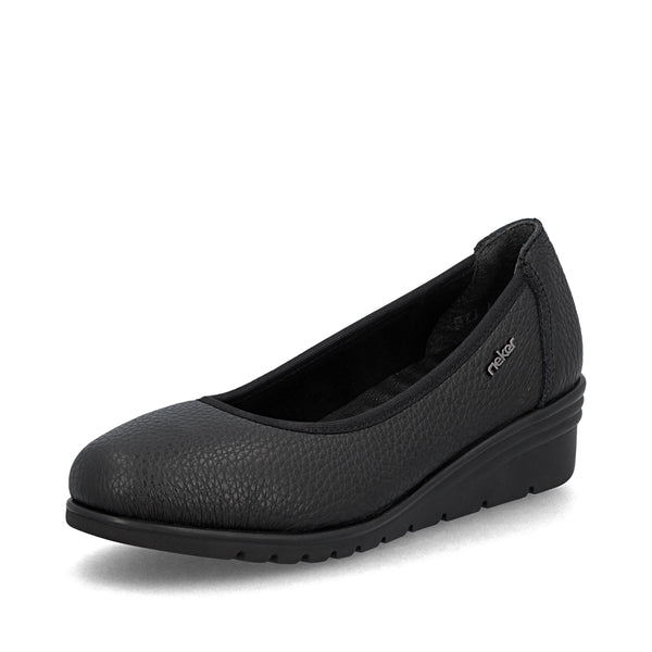 Rieker L5360-00 (Black) - Women's
