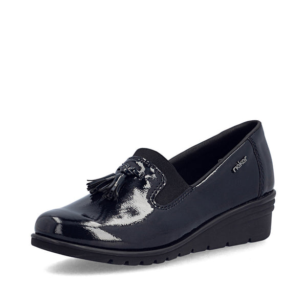 Rieker L5363-14 (Blue) - Women's