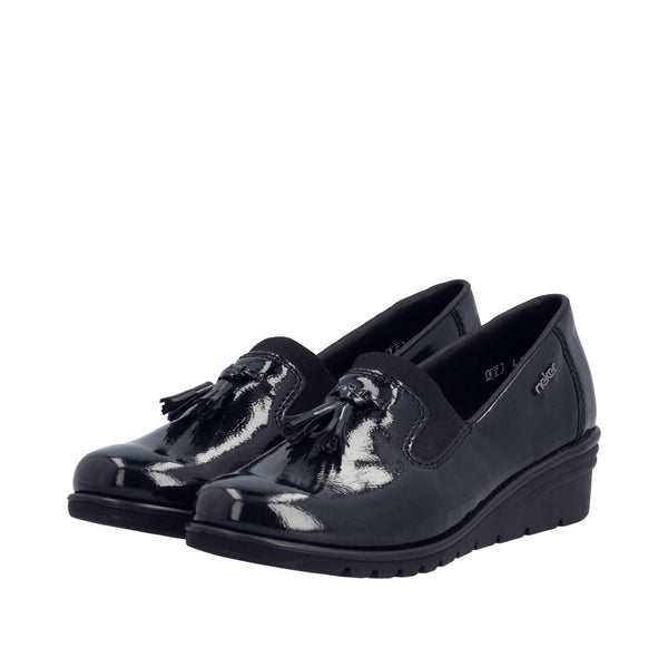 Rieker L5363-14 (Blue) - Women's