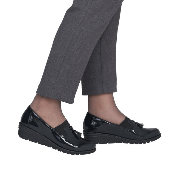 Rieker L5363-14 (Blue) - Women's
