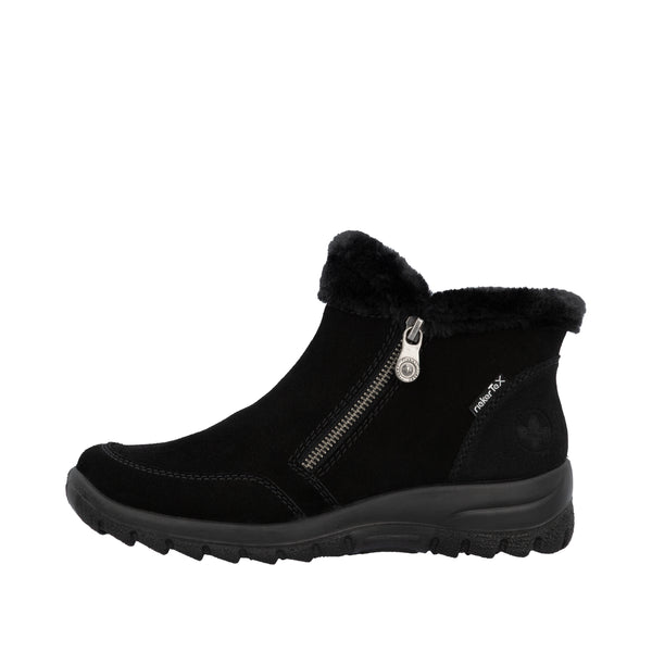 Rieker L7188-00 (Black) - Women's