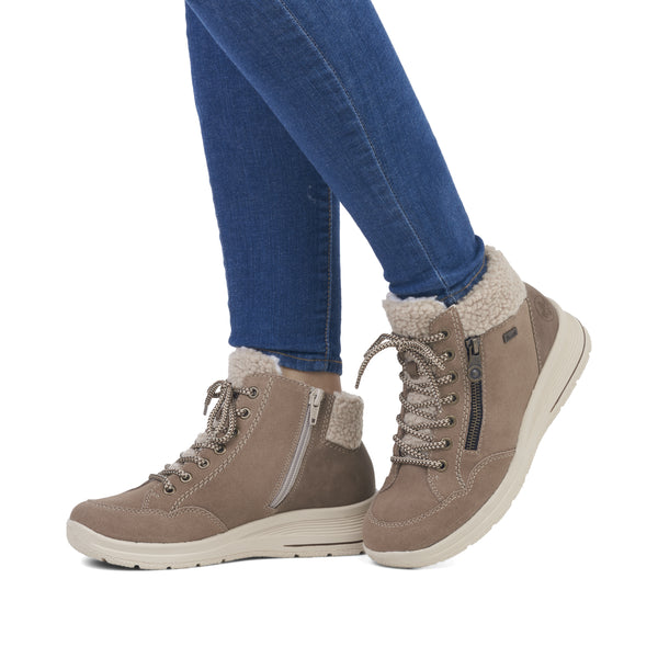 Rieker L7701-24 (Beige) - Women's