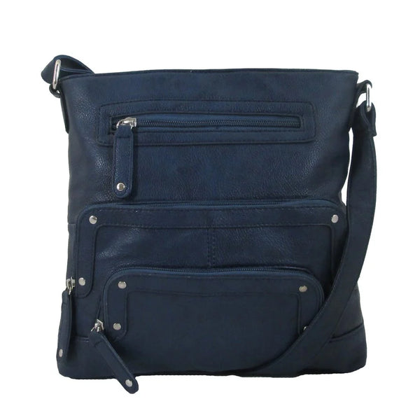 La Diva R9184 STL Handbag (Navy) - Women's