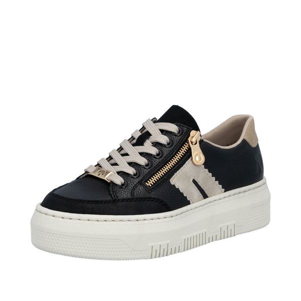 Rieker M1912-00 (Black) - Women's