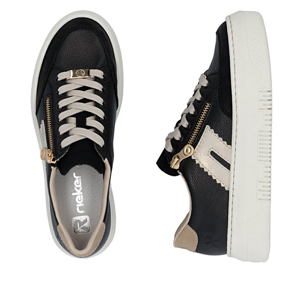 Rieker M1912-00 (Black) - Women's