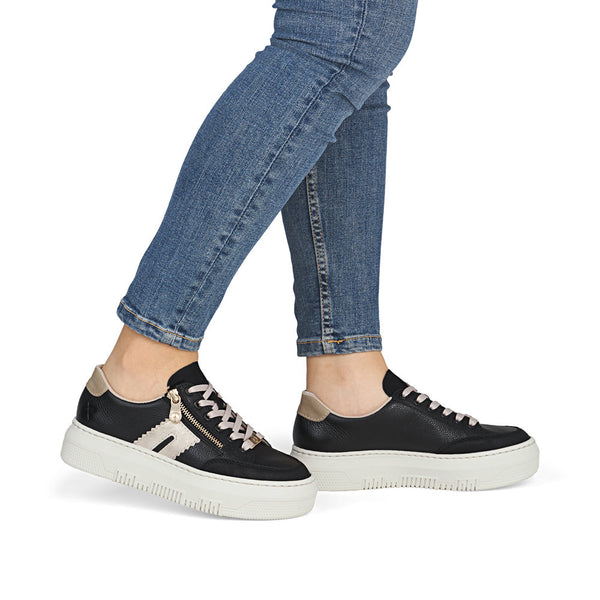 Rieker M1912-00 (Black) - Women's