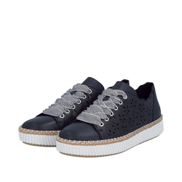 Rieker M2902-14 (Navy) - Women's