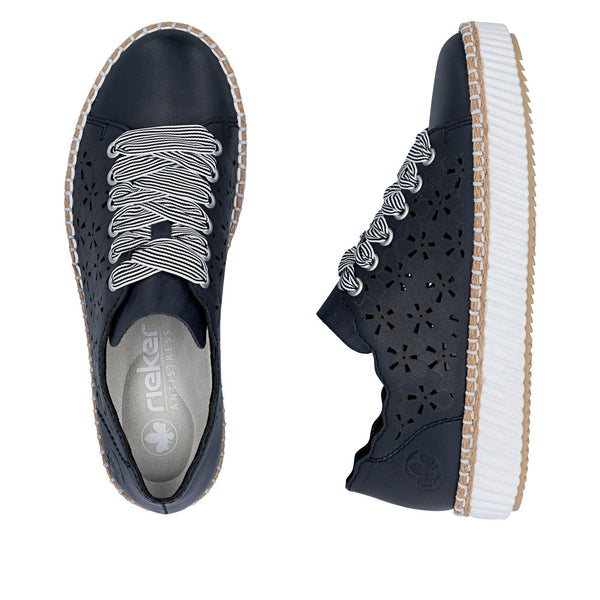 Rieker M2902-14 (Navy) - Women's
