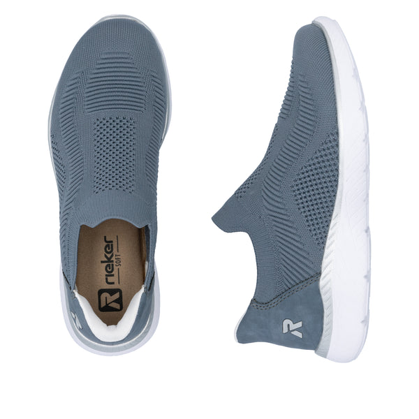 Rieker M5072-10 (Blue) - Women's