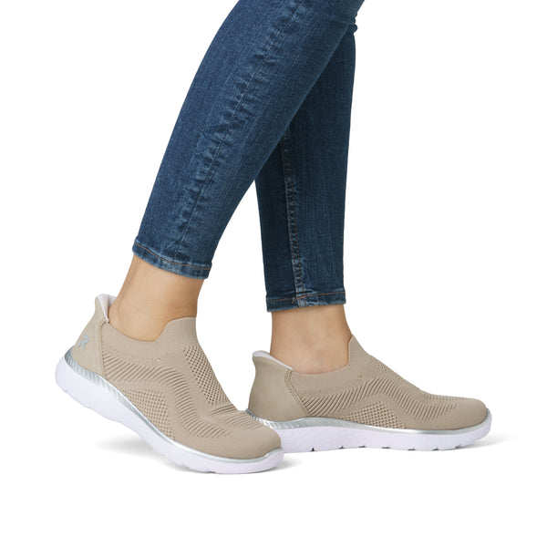 Rieker M5072-62 (Beige) - Women's