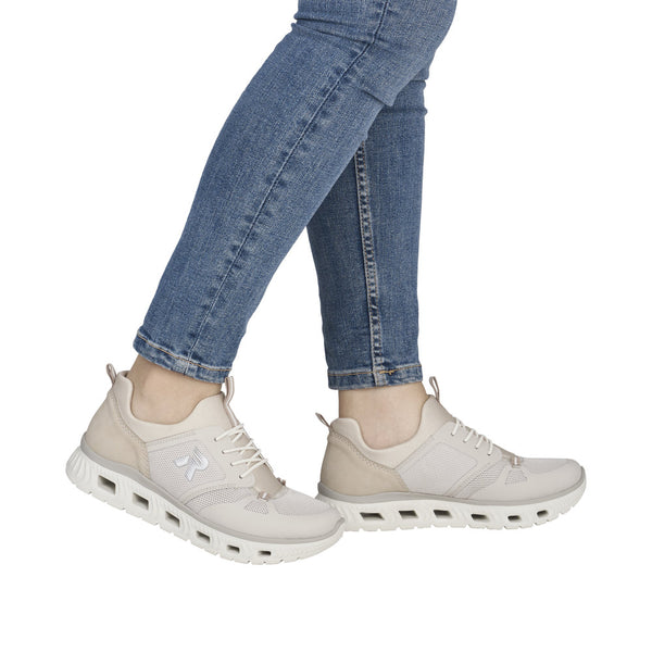 Rieker M6078-60 (Beige) - Women's