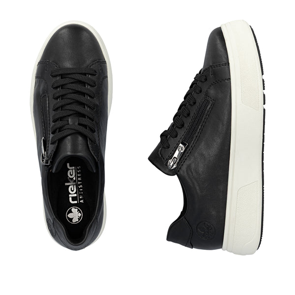 Rieker M7701-00 (Black) - Women's