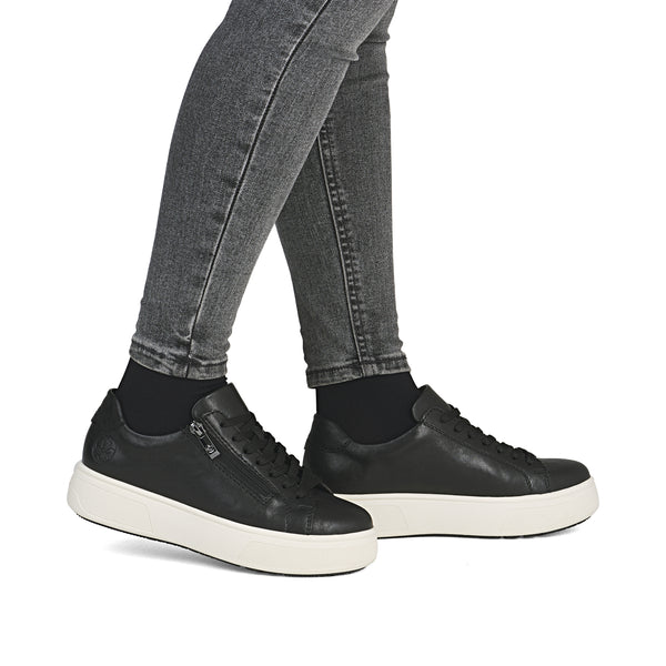 Rieker M7701-00 (Black) - Women's