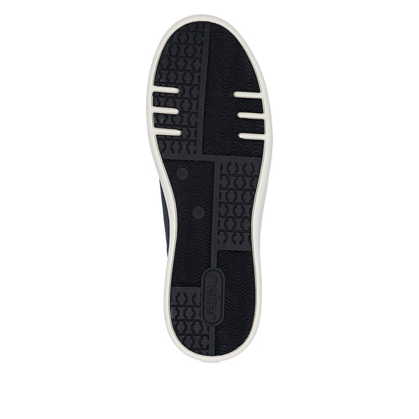 Rieker M7701-01 (Black Leather) - Women's