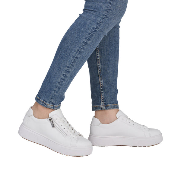 Rieker M7701-80 (White) - Women's