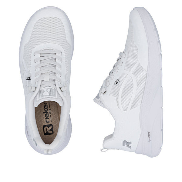 Rieker M8551-80 (White) - Women's