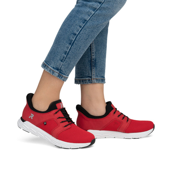 Rieker M9050-33 (Red) - Women's
