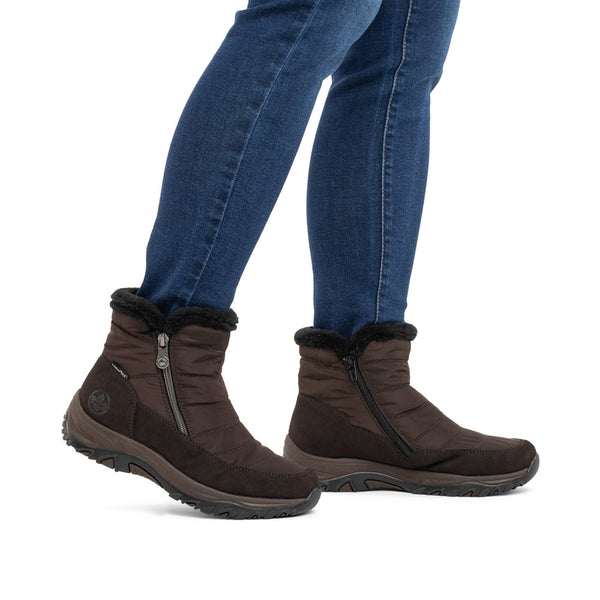 Rieker M9670-25 (Brown) - Women's