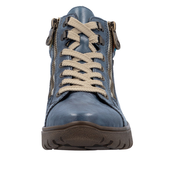 Rieker N1305-14 (Blue) - Women's