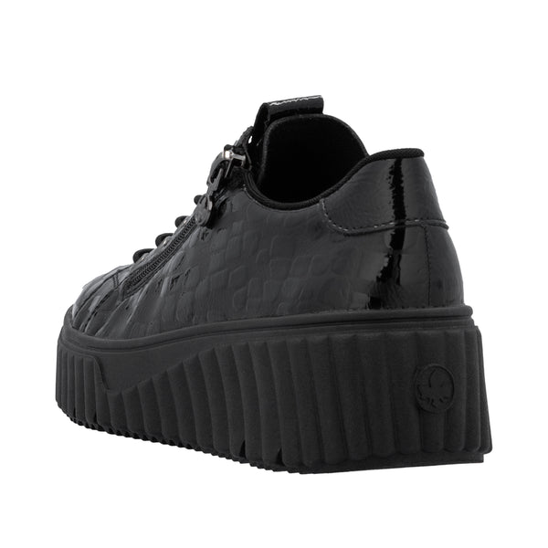 Rieker N2555-00 (Black) - Women's