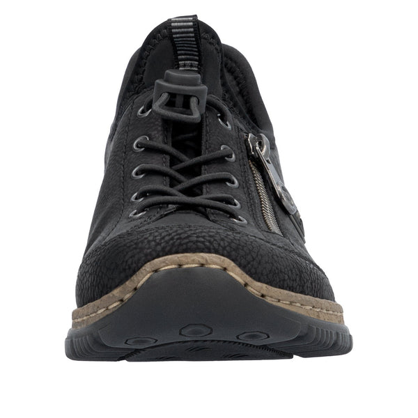 Rieker N3267-01 (Black) - Women's