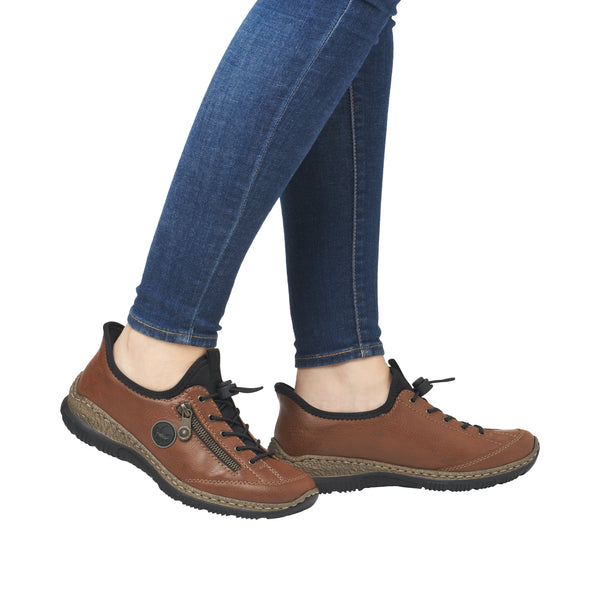 Rieker N3267-24 (Brown) - Women's