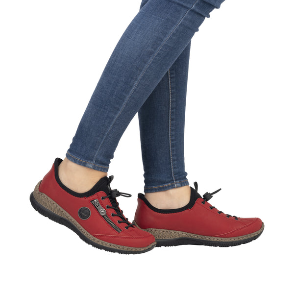 Rieker N3267-33 (Red) - Women's