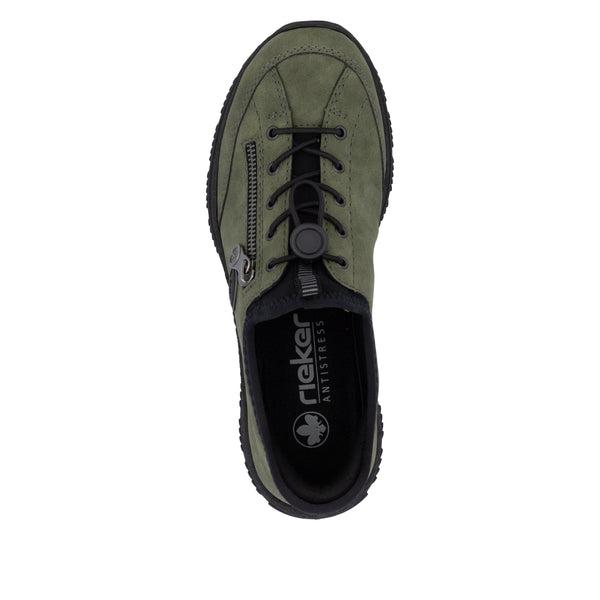 Rieker N3267-54 (Green) - Women's