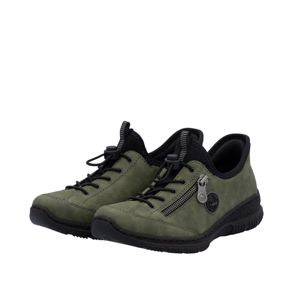 Rieker N3267-54 (Green) - Women's