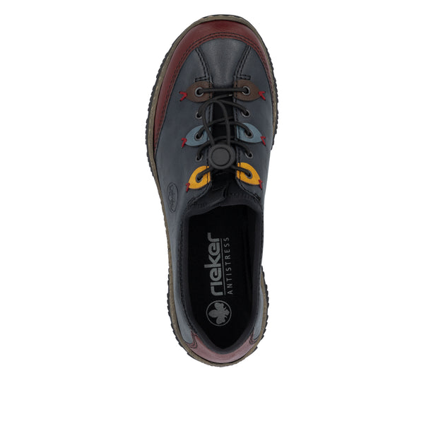 Rieker N3271-35 (Blue Multi) - Women's