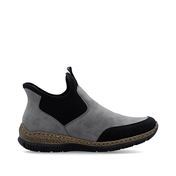 Rieker N3280-42 (Grey/Black) - Women's