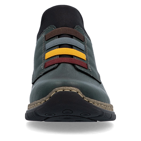 Rieker N32G7-54 (Green Multi) - Women's