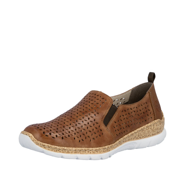 Rieker N4251-22 (Brown) - Women's