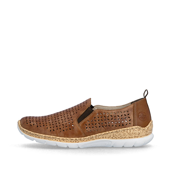 Rieker N4251-22 (Brown) - Women's