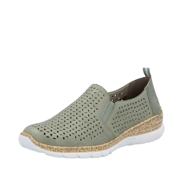 Rieker N4251-52 (Mint) - Women's