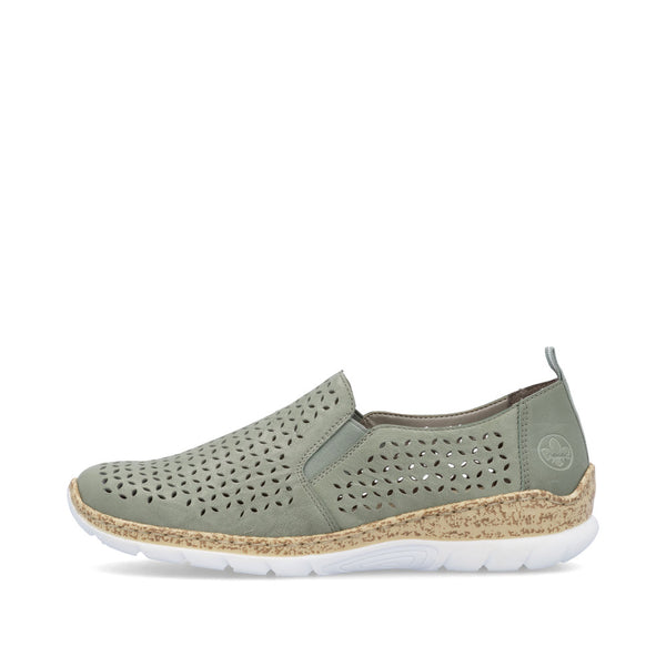 Rieker N4251-52 (Mint) - Women's