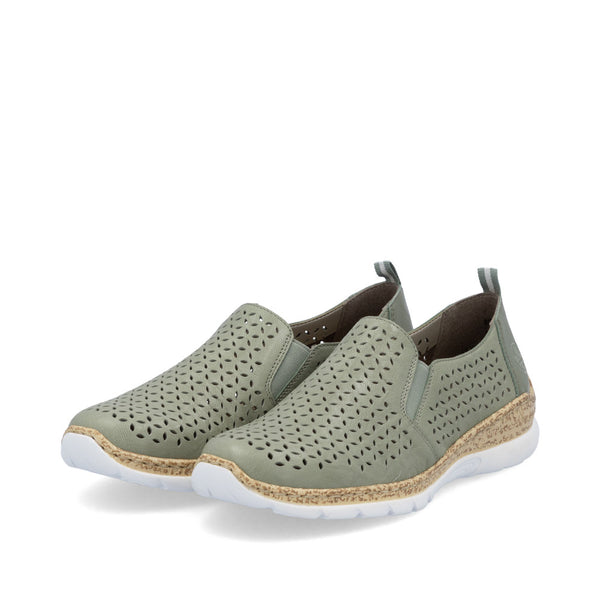 Rieker N4251-52 (Mint) - Women's