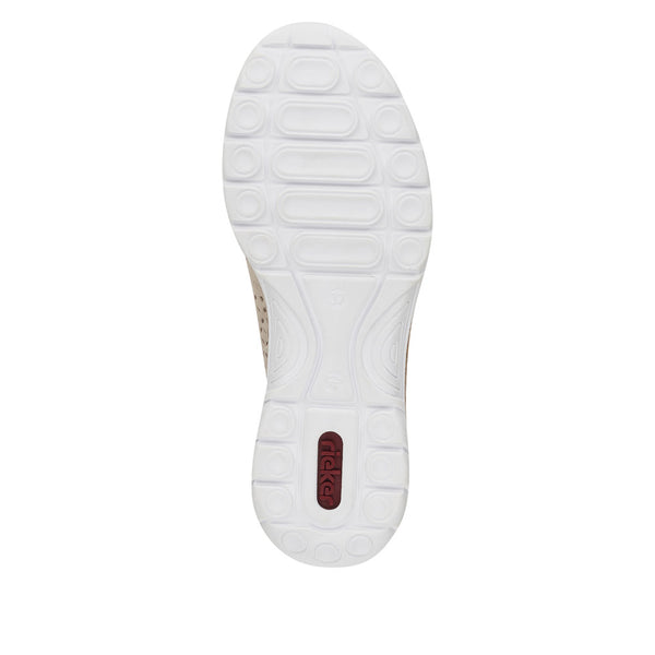 Rieker N4251-60 (Beige) - Women's