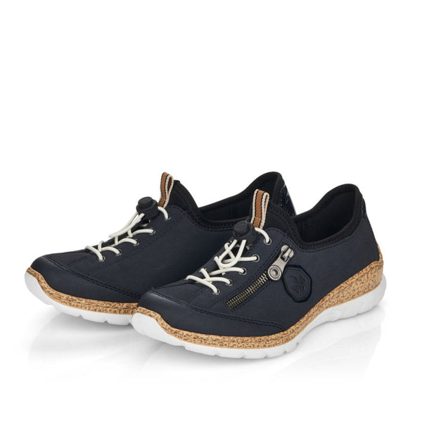 Rieker N4263-14 (Blue) - Women's