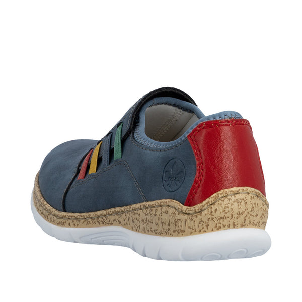 Rieker N4264-14 (Blue) - Women's