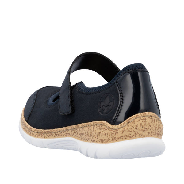Rieker N42B0-14 (Navy) - Women's