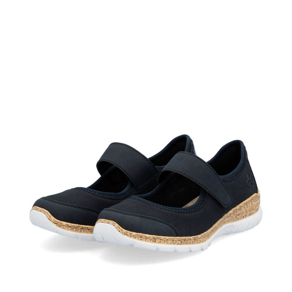 Rieker N42B0-14 (Navy) - Women's