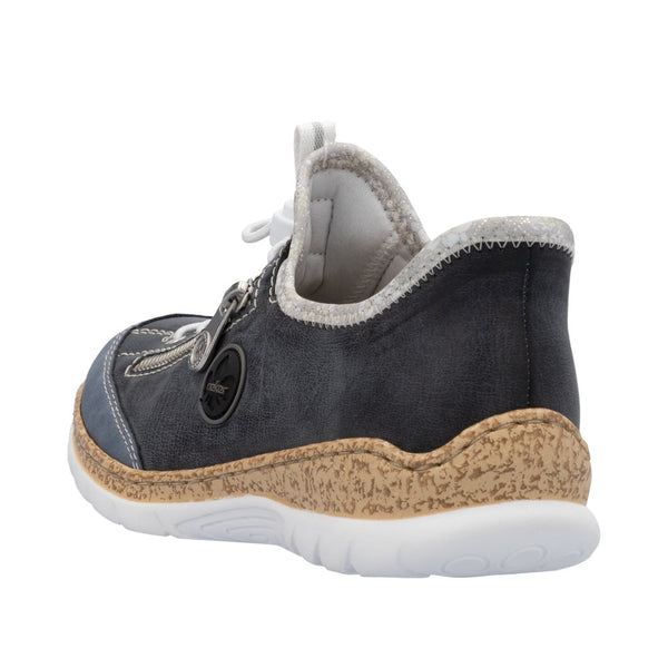 Rieker N42F2-14 (Blue) - Women's